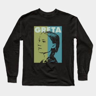 Greta Thunberg by © Buck Tee Originals Long Sleeve T-Shirt